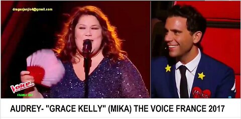 Audrey - « Grace Kelly » (Mika) The Voice France 2017 _ Live