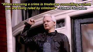 The Danger of Ignoring or Forgetting about the Plight of Julian Assange 📰⛓️🌐🫣