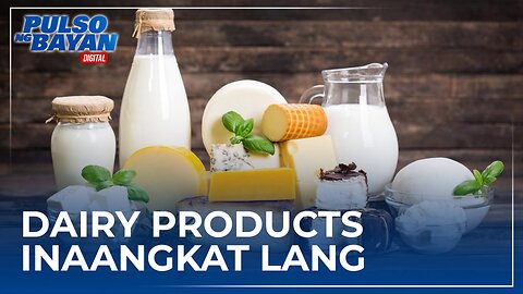 99% ng ating mga dairy products ay inaangkat lang natin —Dr. Michael Batu, Economist