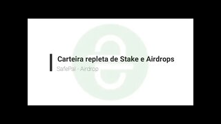 Airdrop - Eterno - SafePal - Ganhe de toda forma com essa carteira