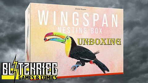 Wingspan Nesting Box Unboxing
