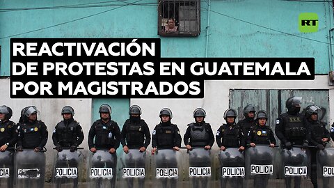 Reactivación de protestas en Guatemala por magistrados