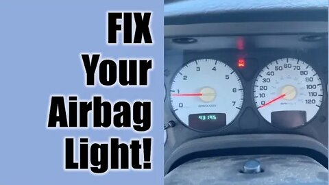 How to Fix the Airbag Light in a Dodge Ram Pickup Truck (or Just About ANY Vehicle!) ● Air Bag