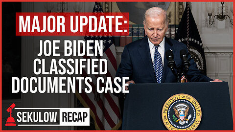 SHOCKING UPDATE: Special Counsel Decision on Joe Biden Classified Documents Case