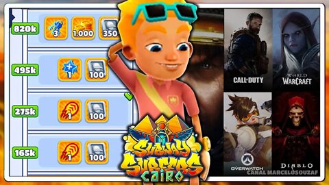 Subway Surfers Cairo 2022 | Jogos da Actvision agora do Xbox | Recorde com Philip