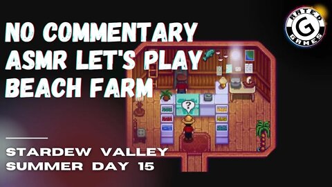 Stardew Valley No Commentary - Family Friendly Lets Play on Nintendo Switch - Summer Day 15