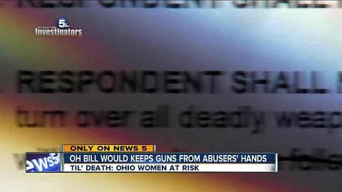 Ohio lawmakers will introduce bill to protect domestic violence victims from gun violence
