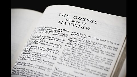 Bible Study - Gospel of Matthew_Lesson 1
