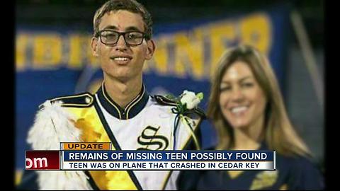 Remains of Steinbrenner student possibly found