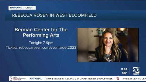 Medium Rebecca Rosen performs in West Bloomfield