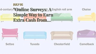 "Online Surveys: A Simple Way to Earn Extra Cash from Your Couch" Fundamentals Explained