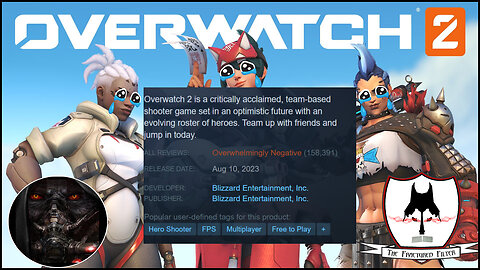 Overwatch 2 Gets Review Bombed on STEAM! #overwatch2 #steam #review