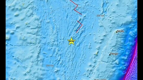 BREAKING: Tonga Struck by Magnitude 6.2 Earthquake Just Weeks After Huge volcanic Eruption, Tsunami