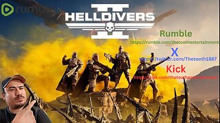 HellDivers 2 Livestream #RumbleTakeOver! lets get me to 200 followers