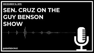 Sen. Cruz on the Guy Benson Show Discussing Impeachment