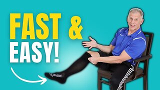 How To Put On Compression Socks Easily - NO Frustration!!
