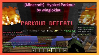 【Minecraft】Hypixel Parkour by wingloklau