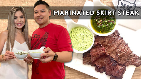 FATHER’S DAY RECIPE | SKIRT STEAK W/ 2 SAUCES - Which Is Better?