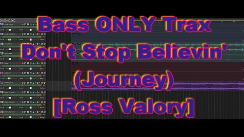 Bass ONLY Trax - Don't Stop Believin' (Journey) [Ross Valory]
