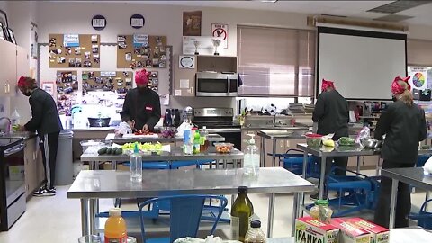 Local high school students compete to send food into space