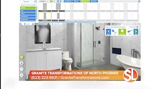 Step into a brand-new bathroom by Granite Transformations of North Phoenix