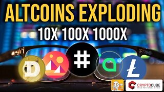 Altcoins ready to explode. Price predictions 2021, technical analysis, RSR, MANA, SIACOIN, DOGE, LTC