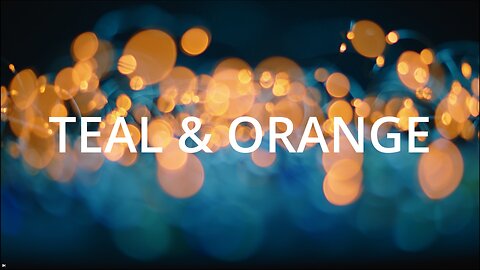 Create Teal AND Orange IN Camera