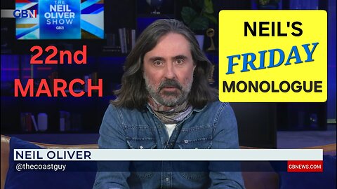 Neil Oliver's Friday Monologue - 22nd March 2024.