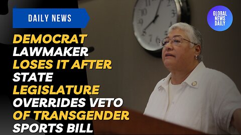 Democrat Lawmaker Loses It After State Legislature Overrides Veto of Transgender Sports Bill