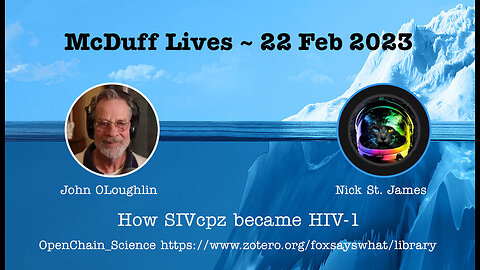 22 Feb 2023 McDuff Lives - How SIV became HIV