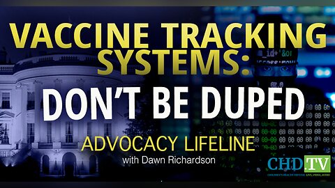 Vaccine Tracking Systems: Don't Be Duped