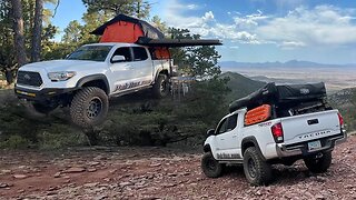 The ULTIMATE Overland Toyota Tacoma Rig Tour & Trail run - Tepui Rooftop Tent, 270 awning