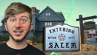 I SPENT HALLOWEEN IN HAUNTED SALEM MA