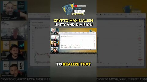 Crypto Maximalism Unity And Division