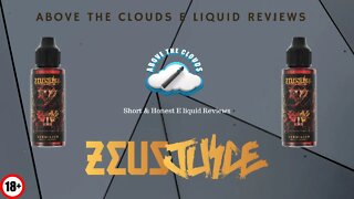 Zeus Juice (vermillion) Short fill E Liquid Review Just WOW!!!