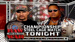 "Stone Cold" Steve Austin vs The Rock Steel Cage Match RAW 4.2.2001 Highlights