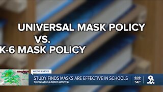 Study finds masks are effective in schools