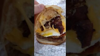 WARNING UNHEALTHY! - Wendys Breakfast Baconator Review
