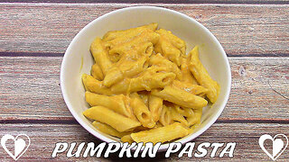 Pumpkin Pasta | Simple & Tasty Pasta Recipe TUTORIAL