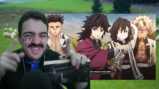 PASTOR REACT Rap dos Hashiras (Demon Slayer: Kimetsu no Yaiba) | Sting