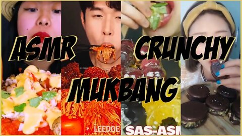 🔴ASMR I Crunchy MUKBANG COMPILATION!! 🍱I FOOD CHALLENGE NO TALKING!! #mukbang #asmr #foodchallenge
