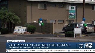Phoenix residents facing homelessness as complex phases out Section 8 Vouchers