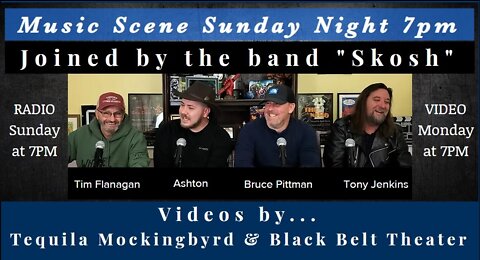 Music Scene Sunday Night - January 23rd 2022