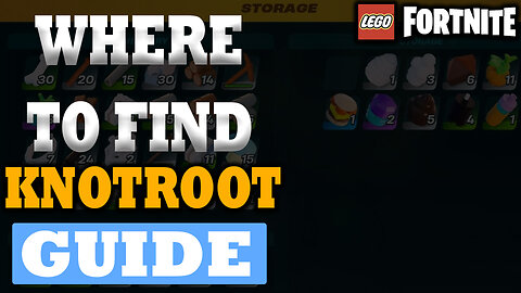 Where To Find Knotroot In LEGO Fortnite