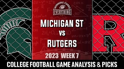 Michigan State vs Rutgers Picks & Prediction Against the Spread 2023 College Football Analysis