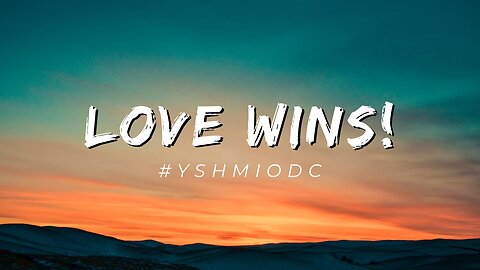 Love Finds A Way! #lovewins #yshmiodc #jeffreyschoettlin