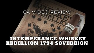 Intemperance WR 1794 Sovereign Cigar Review - Cigar Advisor Magazine