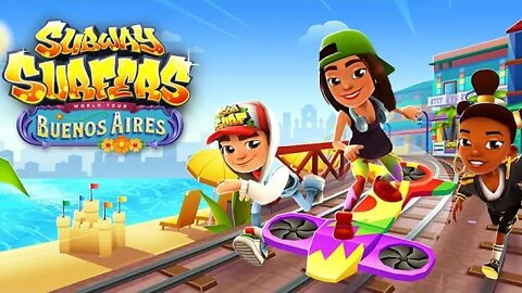 Watch me play Subway Surfers for the first time live