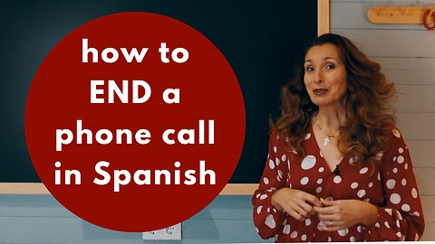 How to END a phone call - USEFUL phrases for expats