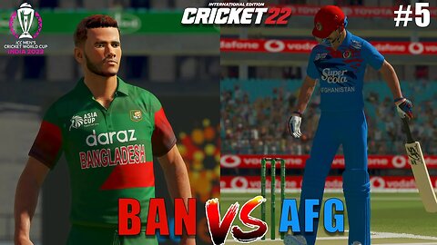 Bangladesh vs Afghanistan - Collapse😒 - Cricket 22 ODI World Cup 2023